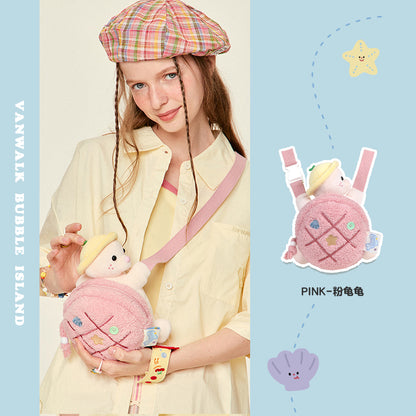 Vanwalk cute design  Bubble Island crossbody bag K523