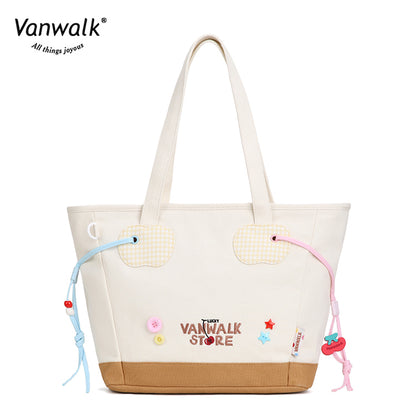 Vanwalk Water-Resistant Christmas Shoulder Bag V2868