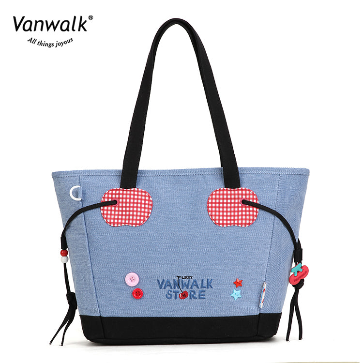 Vanwalk Water-Resistant Christmas Shoulder Bag V2868