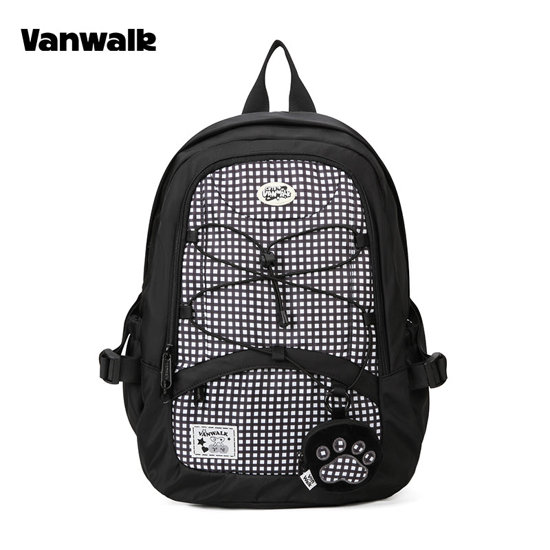 VANWALK Large Capacity Handbag Student Backpack V2916