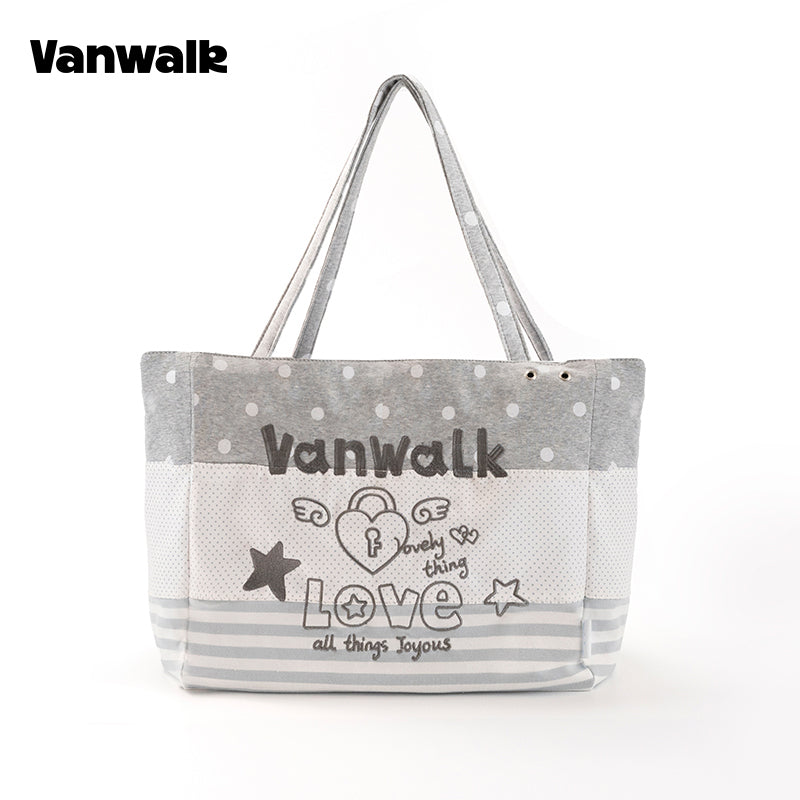 vanwalk Large Capacity Planner House Series Shoulder Bag v3017