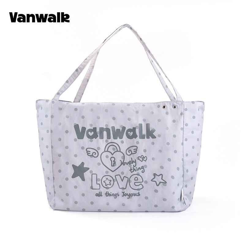 vanwalk Large Capacity Planner House Series Shoulder Bag v3017