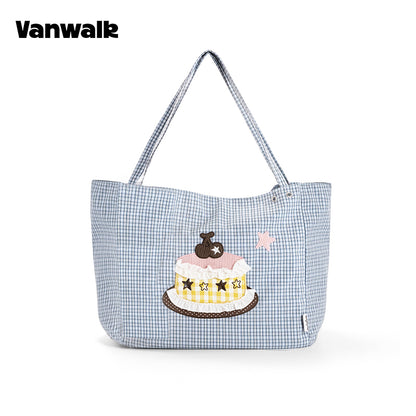 vanwalk Large Capacity Planner House Series Shoulder Bag v3018