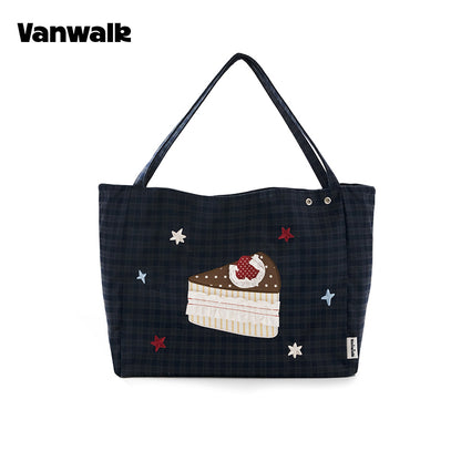 vanwalk Large Capacity Planner House Series Shoulder Bag v3018