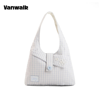 VANWALK Planner House Double-Sided Tote Bag/Shoulder Bag v3026
