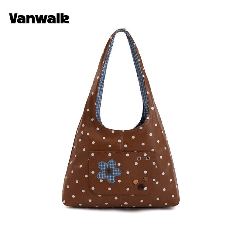 VANWALK Planner House Double-Sided Tote Bag/Shoulder Bag v3026