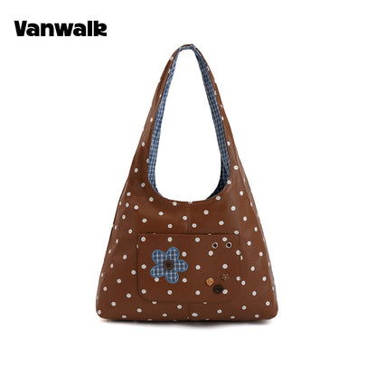 VANWALK Planner House Double-Sided Tote Bag/Shoulder Bag v3026
