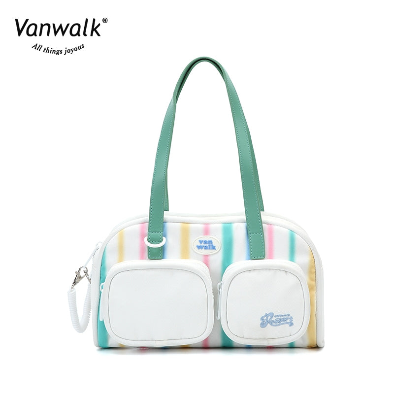 Vanwalk  Water-Resistant Summer Afternoon Tea  Shoulder Bag V2629