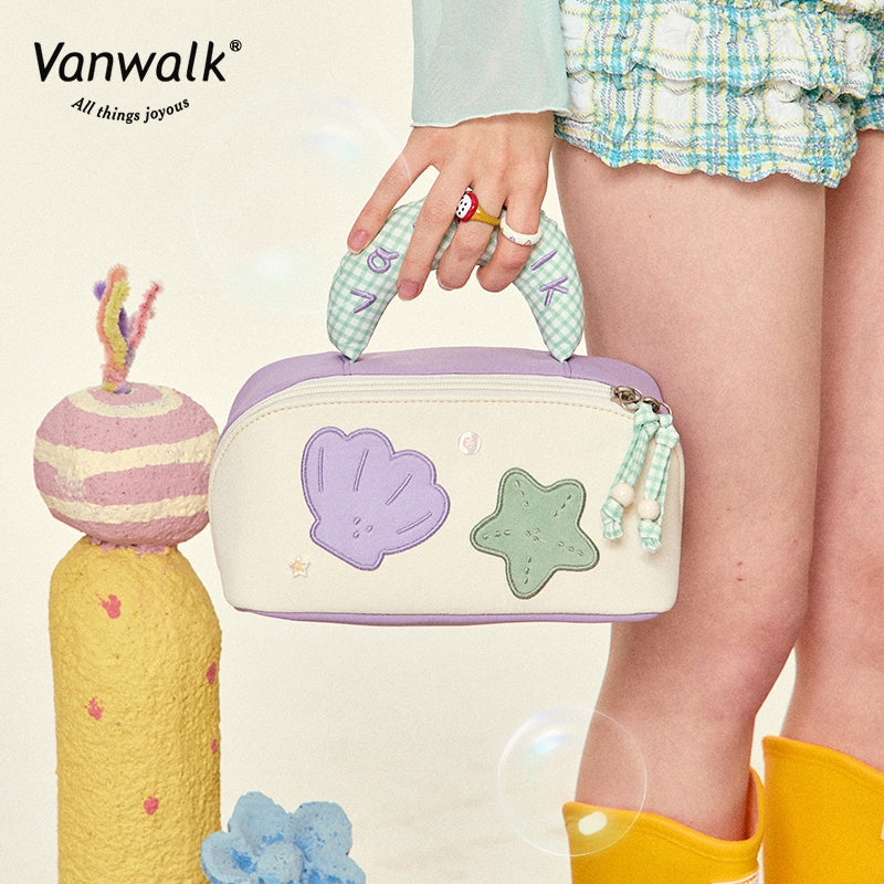 Vanwalk cute design Bubble Island Cosmetic bag K525