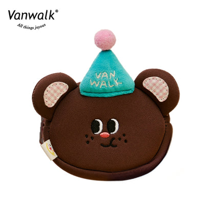 Vanwalk cute design Lucky House coin purse K435