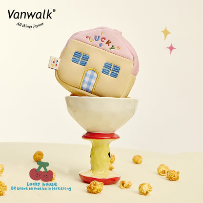 Vanwalk cute design Lucky House coin purse K435