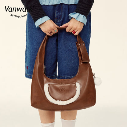 Vanwalk Water-Resistant Farm shoulder bag V2846