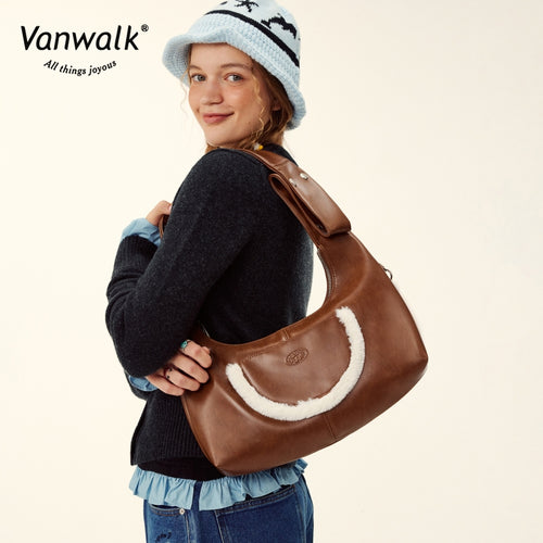 Vanwalk Water-Resistant Farm shoulder bag V2846