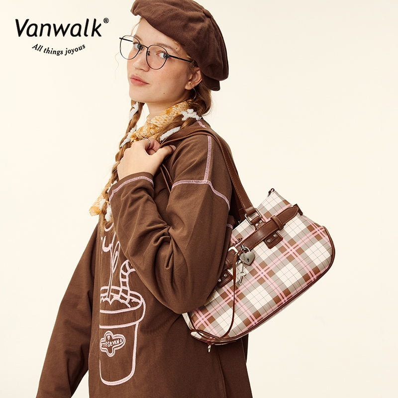 Vanwalk Water-Resistant Farm shoulder bag V2847
