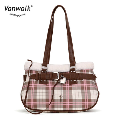 Vanwalk Water-Resistant  Farm shoulder bag V2847