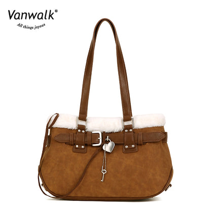 Vanwalk Water-Resistant  Farm shoulder bag V2847