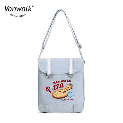 Vanwalk Lightweight Pizza Crossbody Bag V2859