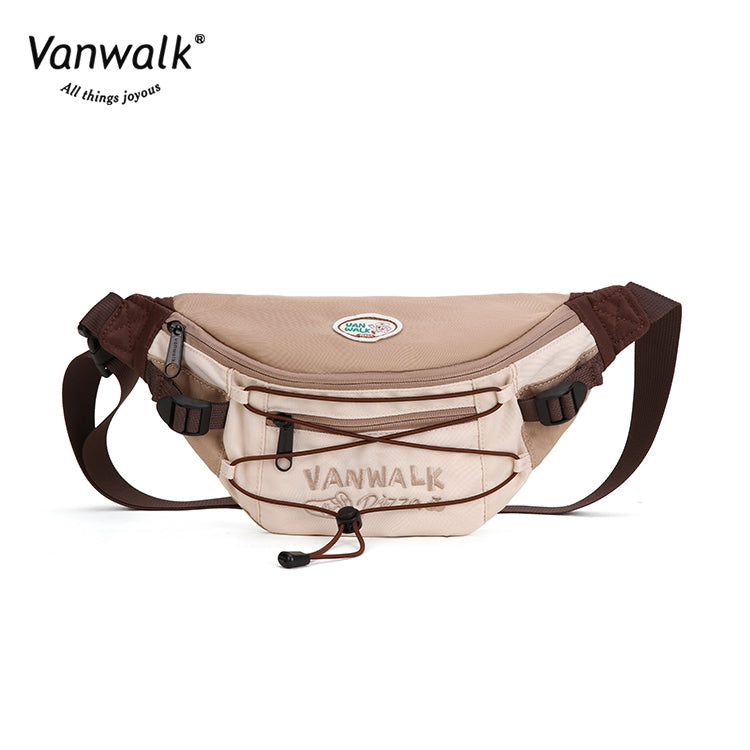 Vanwalk  Multi-Pockets Pizza Crossbody Bag V2860