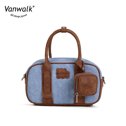 Vanwalk Trendy Design Pizza Crossbody Bag V2877