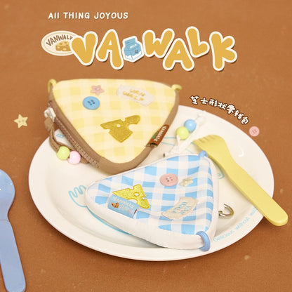 Vanwalk cute design Pizza coin purse VS23