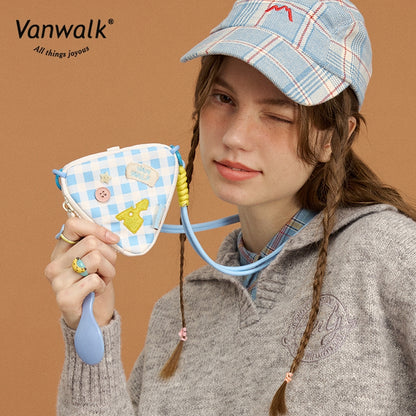 Vanwalk cute design Pizza coin purse VS23