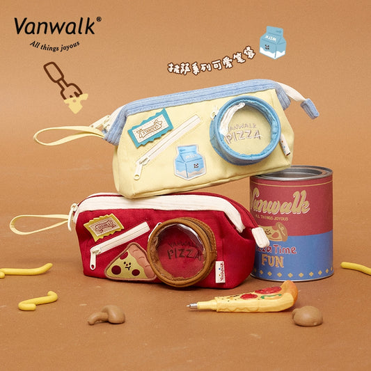 Vanwalk Fashionable Pizza Pencil case VS24