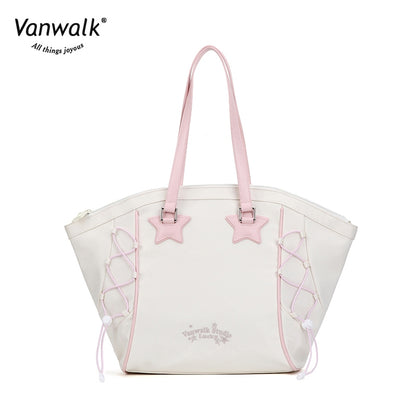 Vanwalk Water-Resistant Lucky Star shoulder bag V2890