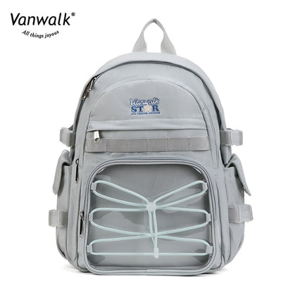 Vanwalk Multiple Pockets  Lucky Star backpack V2888