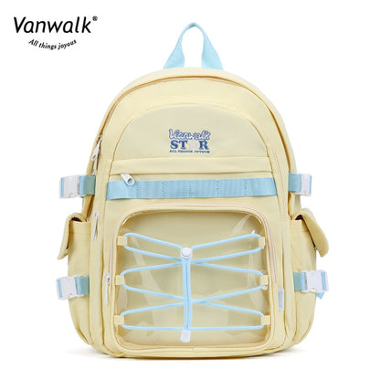 Vanwalk Multiple Pockets  Lucky Star backpack V2888
