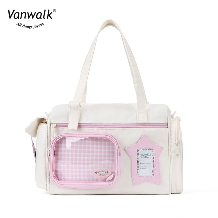 Vanwalk  Water-Resistant Multi-Pockets Lucky Star  Crossbody Bag V2887
