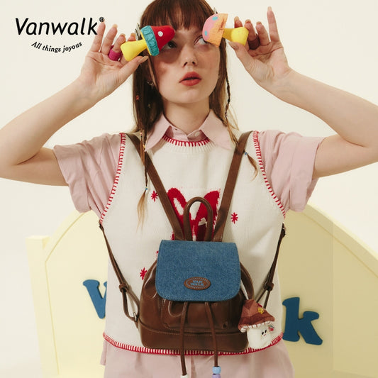 Vanwalk Fashion Spring Ranch backpack V2622