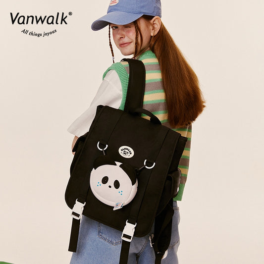 Vanwalk  Multiple Pockets  FUN MARKET backpack  V2788