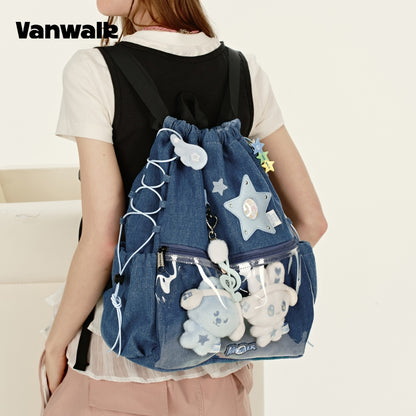 VANWALK  Large Capacity  Handbag Backpack V2917