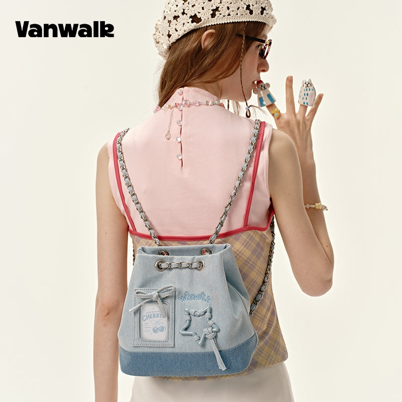 VANWALK Leisure Handheld Account Backpack V2914