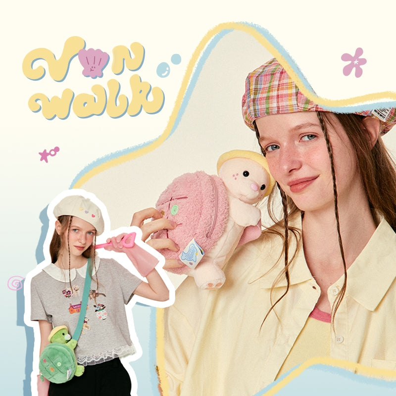 Vanwalk cute design  Bubble Island crossbody bag K523