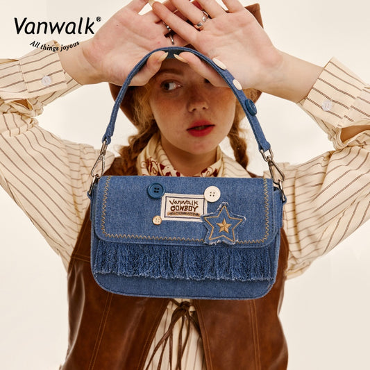 Vanwalk Lightweight Cowboy Crossbody Bag V2697