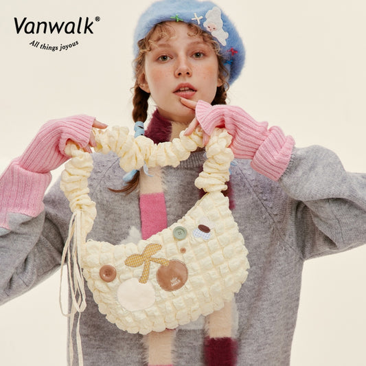 Vanwalk Casual Small Garden Shoulder Bag V2747