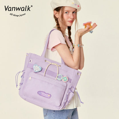 Vanwalk Spacious Bubble Island shoulder bag V2823