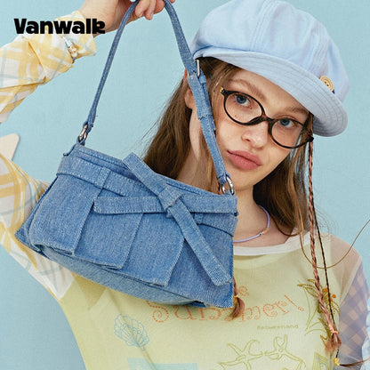 VANWALK Fashion Moonlight Park Crossbody Bag  v2947
