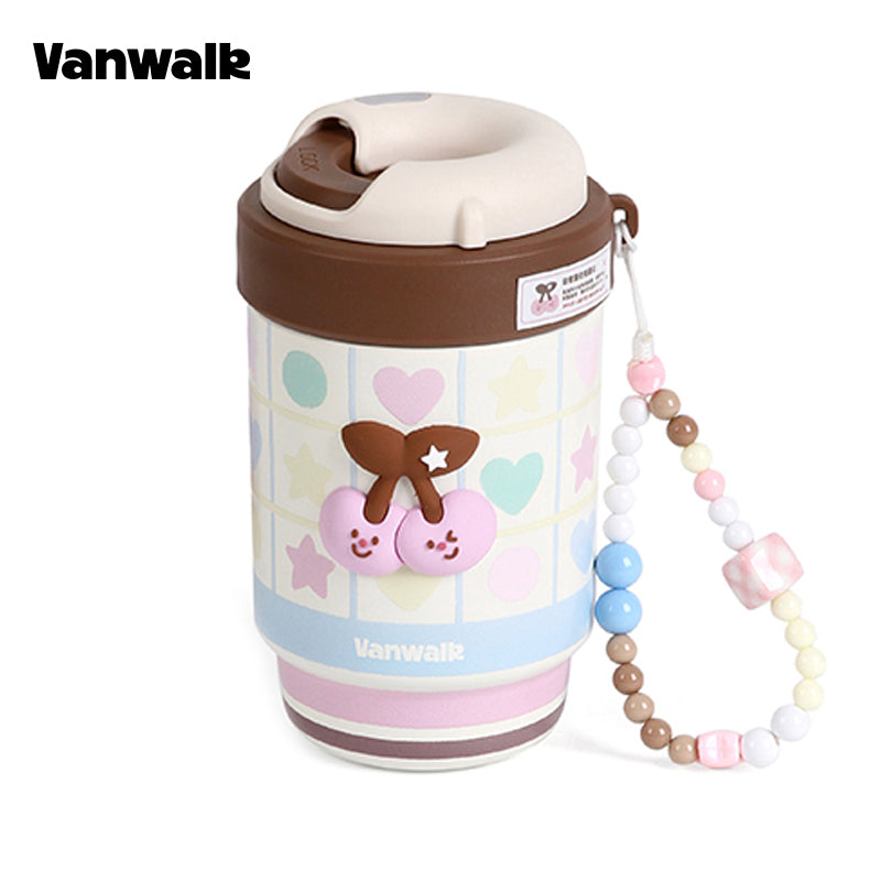 VANWALK Glutinous Rice Ball Series Adorable Cherry Cup K629