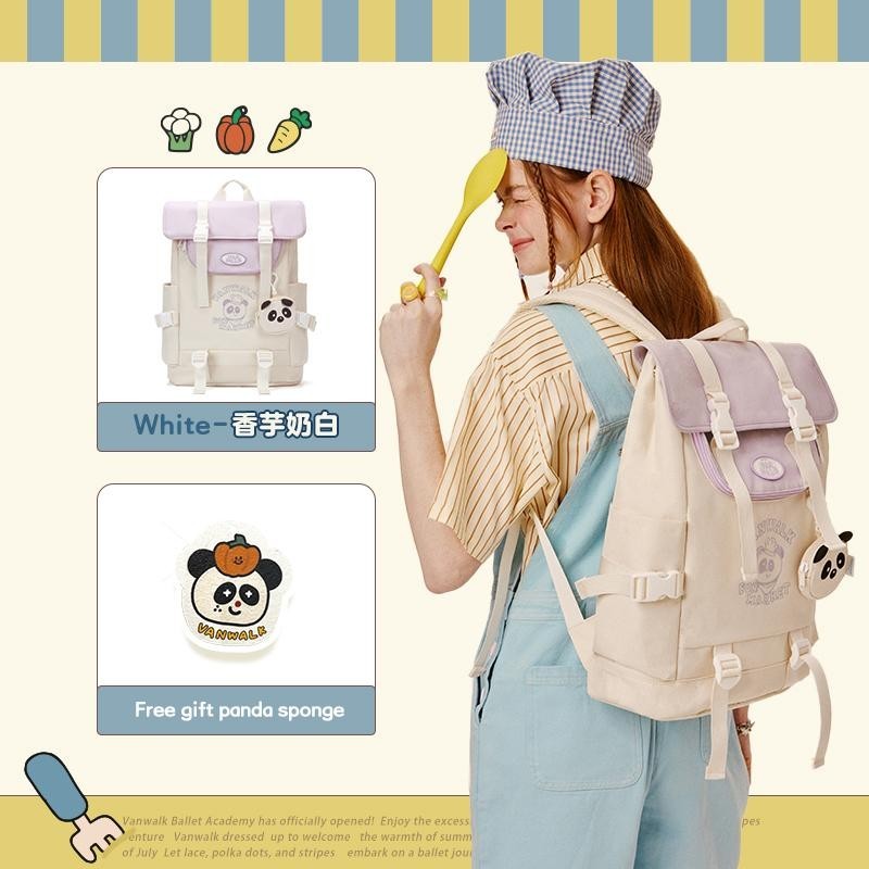 Vanwalk  Water-Resistant  FUN MARKET backpack V2793