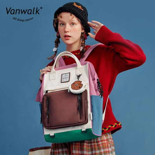 Vanwalk Water-Resistant Lucky House backpack V2766