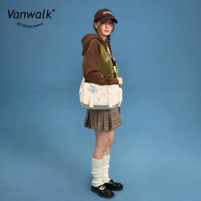 Vanwalk Water-ResistantPlanet Rabbit Crossbody Bag V2557