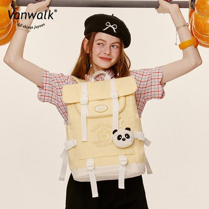 Vanwalk  Water-Resistant  FUN MARKET backpack V2793