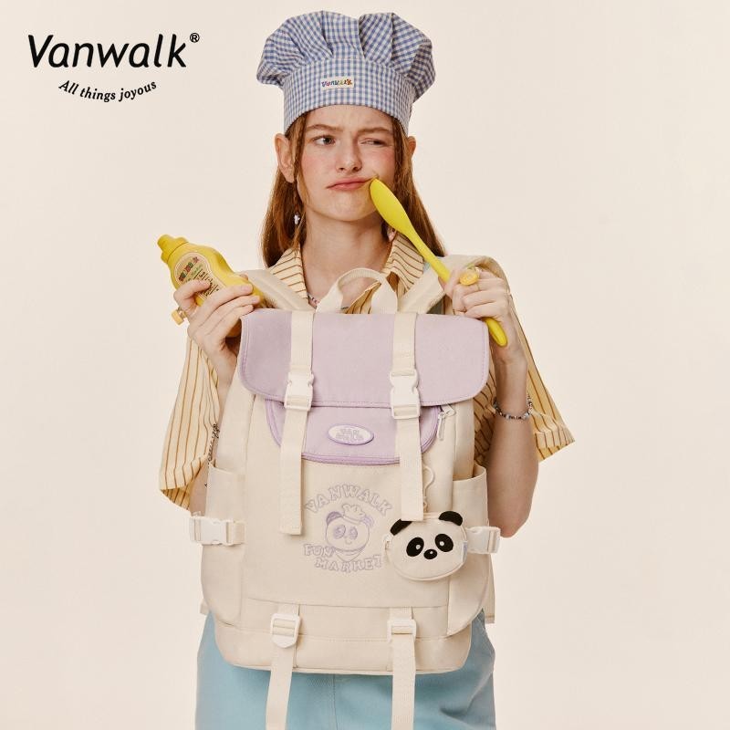 Vanwalk  Water-Resistant  FUN MARKET backpack V2793