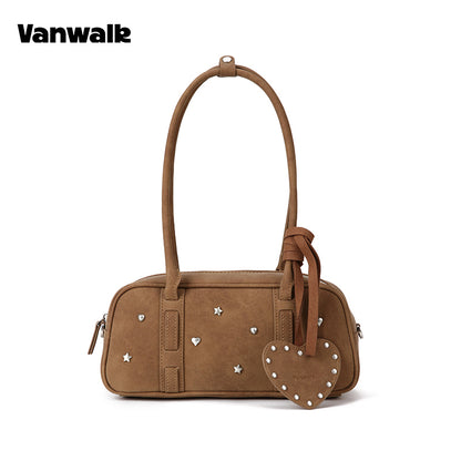 VANWALK Niche lovely note Shoulder Bag v2895