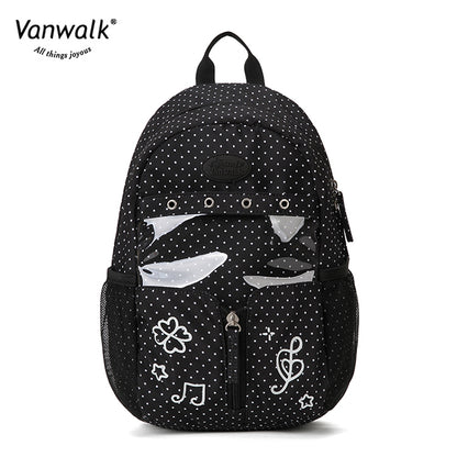 Vanwalk Multi-Pockets Happy Band Backpack V2901