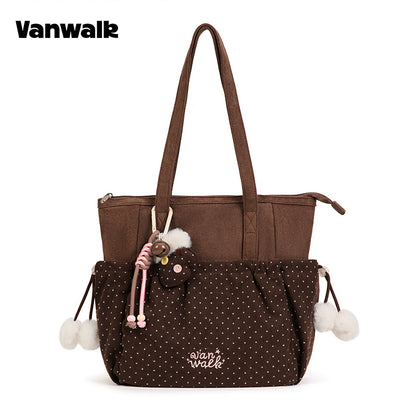 VANWALK Christmas Collection Large Capacity Shoulder Bag v3002