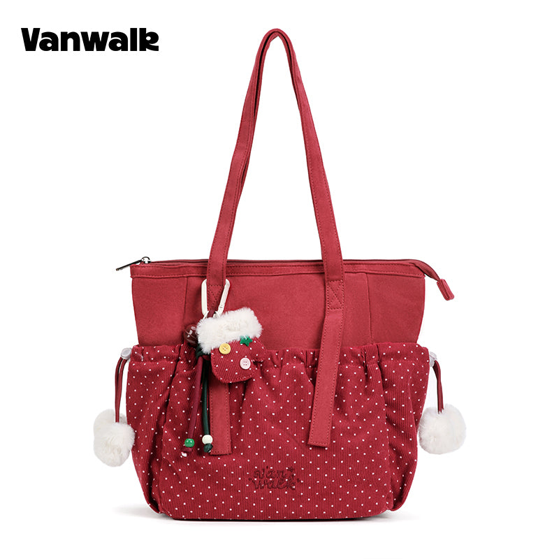 VANWALK Christmas Collection Large Capacity Shoulder Bag v3002