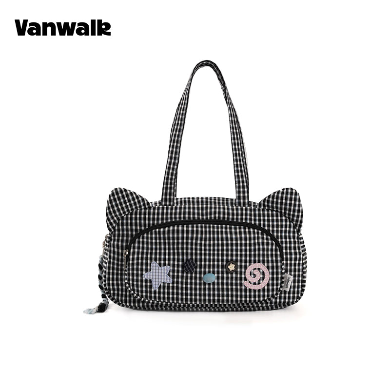 vanwalk Adorable Design Notebook House Series Shoulder Bag v3019